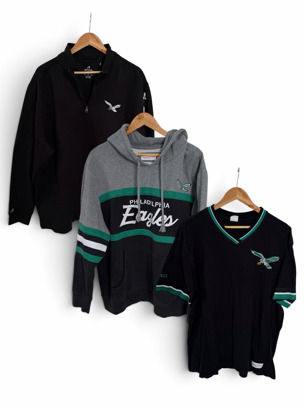 Philadelphia Eagles Men's Mitchell & Ness and Antigua Bundle